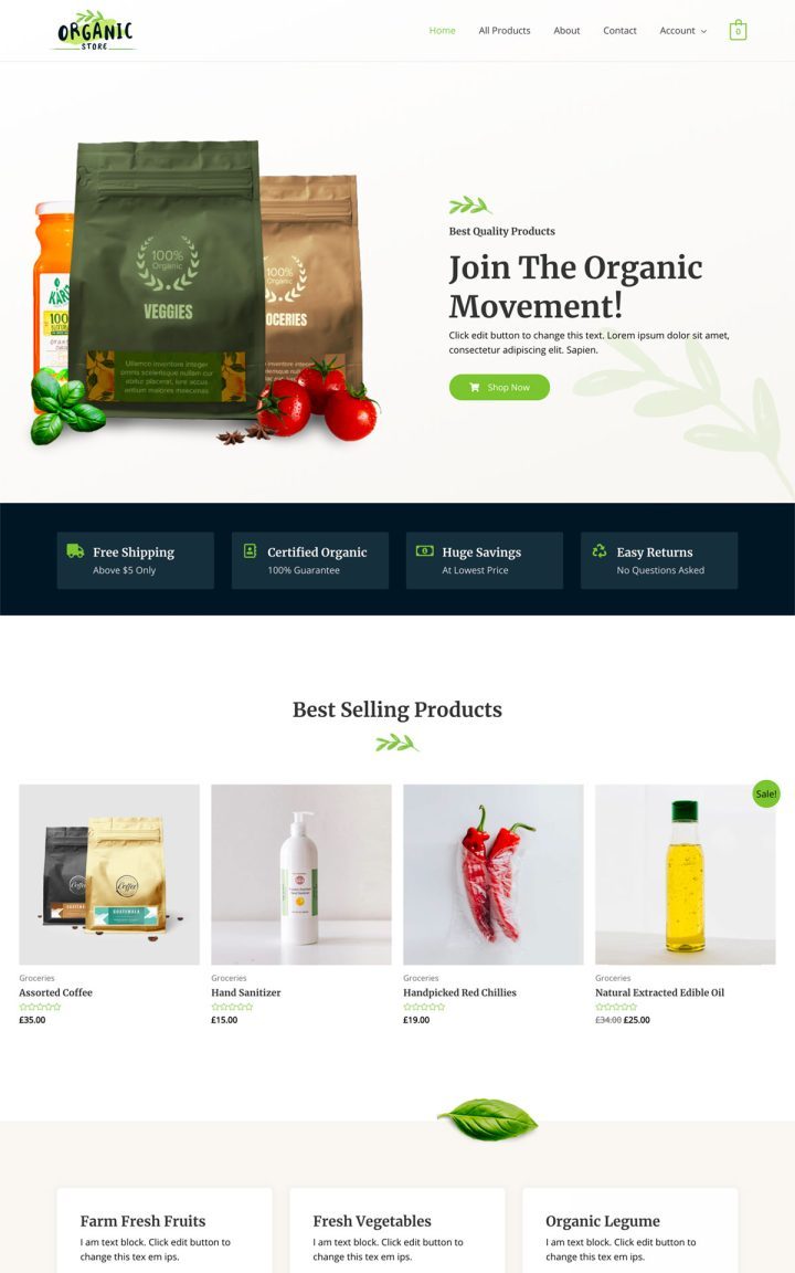 Organic Store