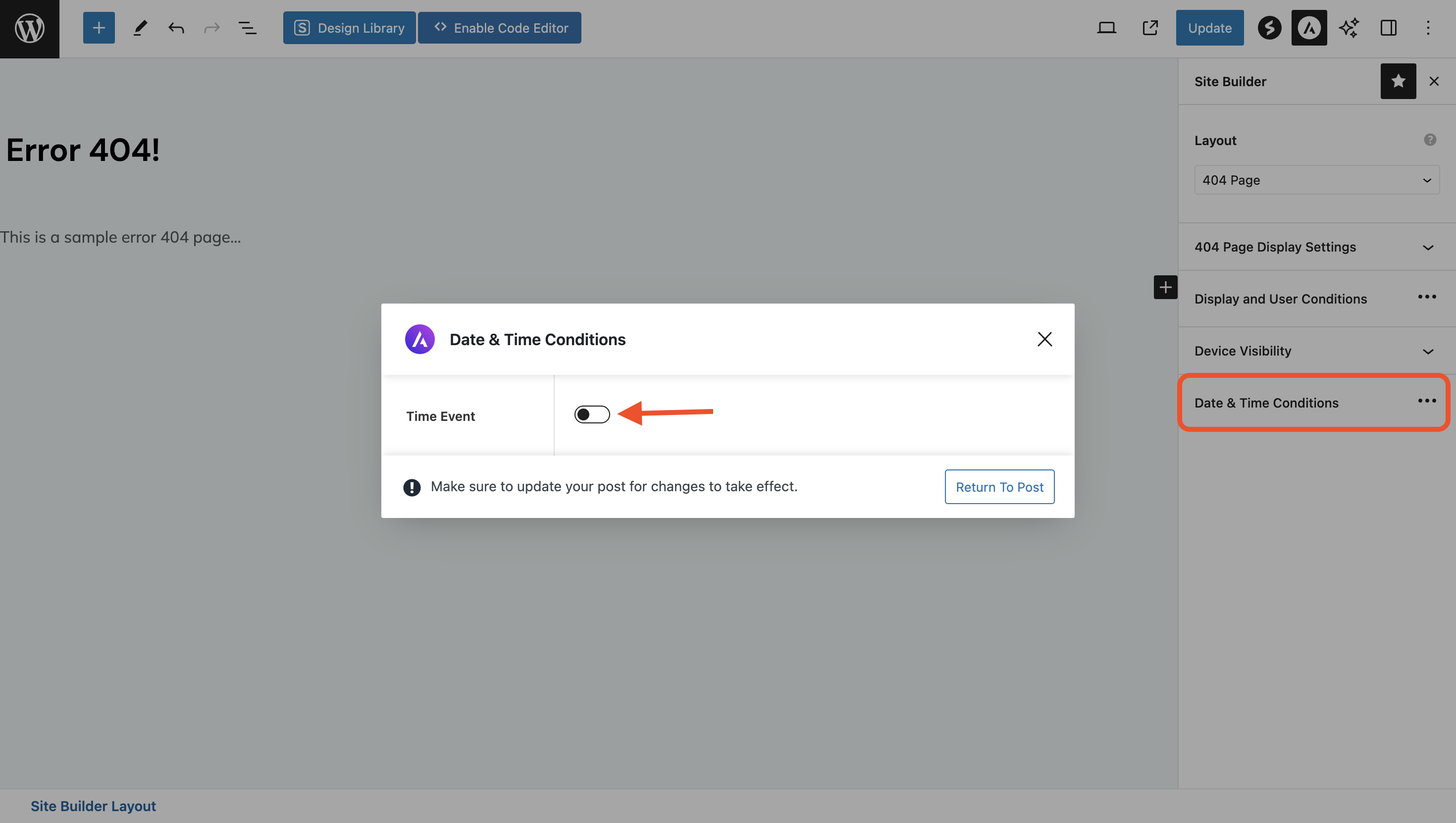 How to Enable a Custom 404 Page with Astra?