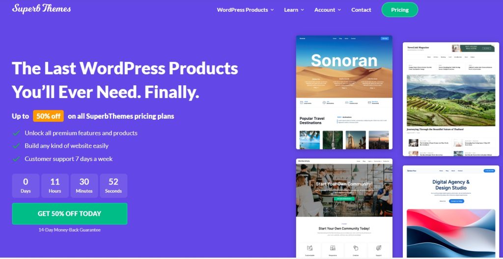 SuperbThemes – eCommerce WordPress theme