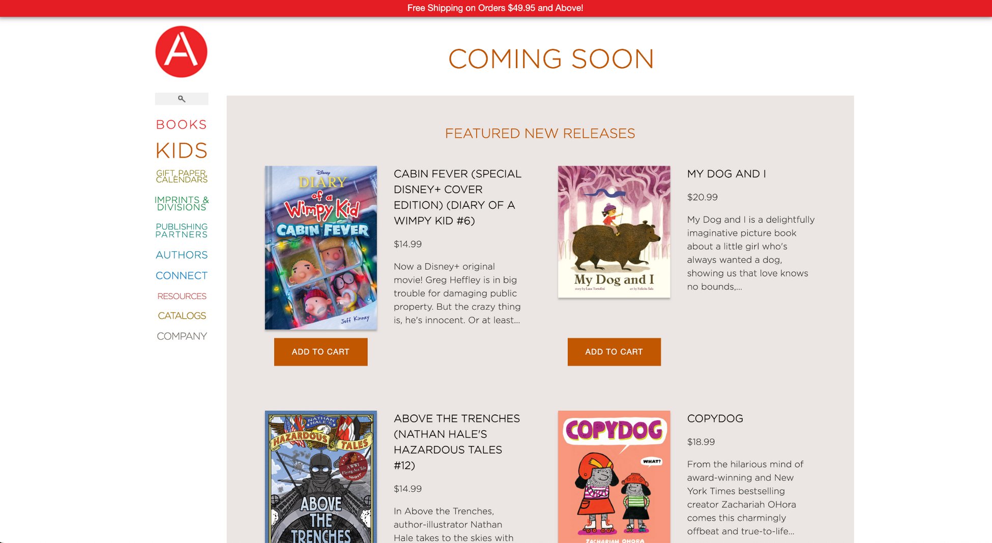 abrams books coming soon page