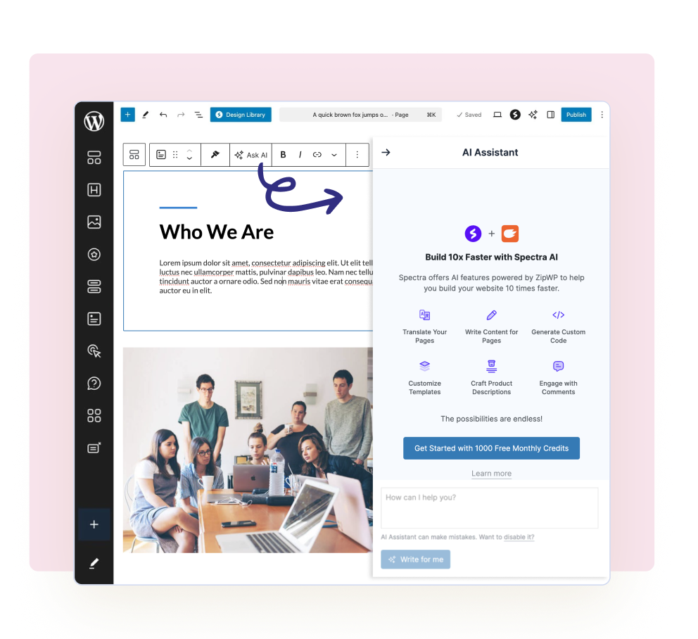 Expanded AI Assistant Capability