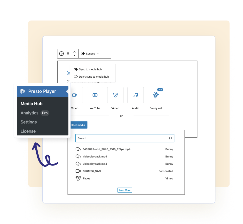 Seamless Media Hub Sync