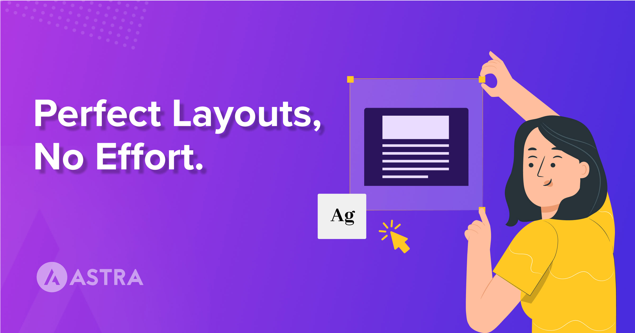 Strart Layout Flexible Site Layouts with Astra—No Coding Needed