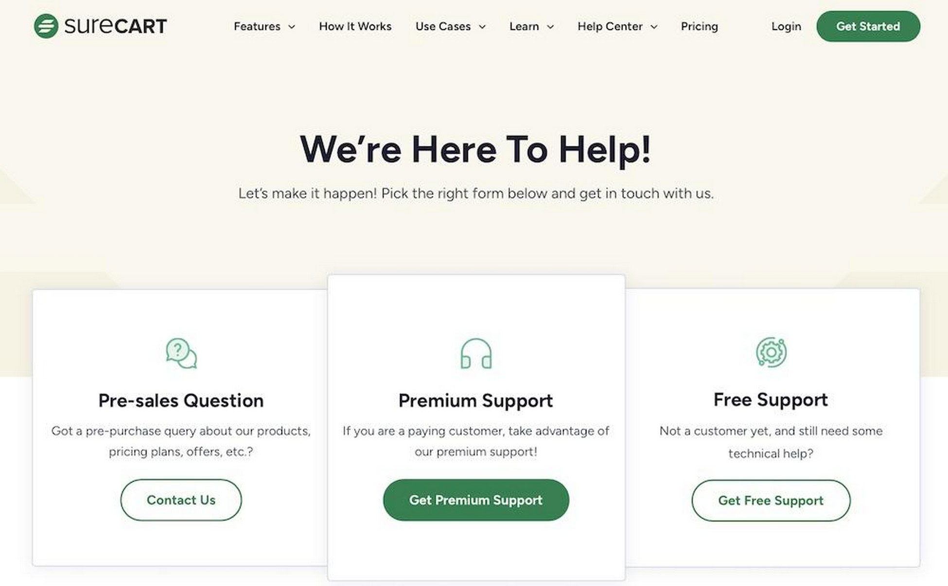 surecart support