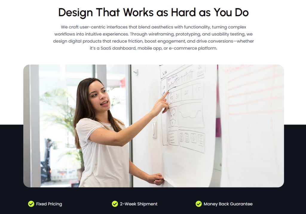 Services or Products Page