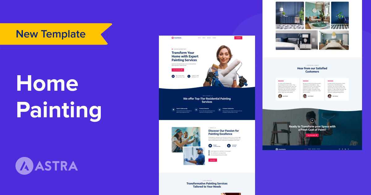 Introducing Home Painting Template