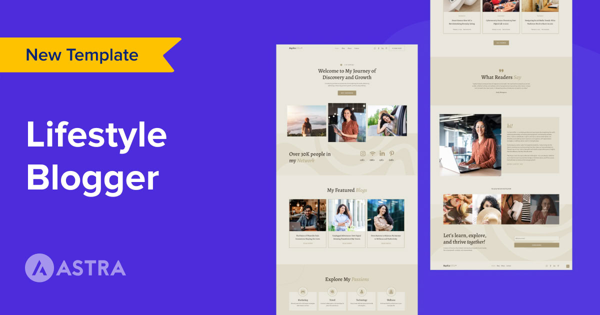 Introducing Lifestyle Blogger