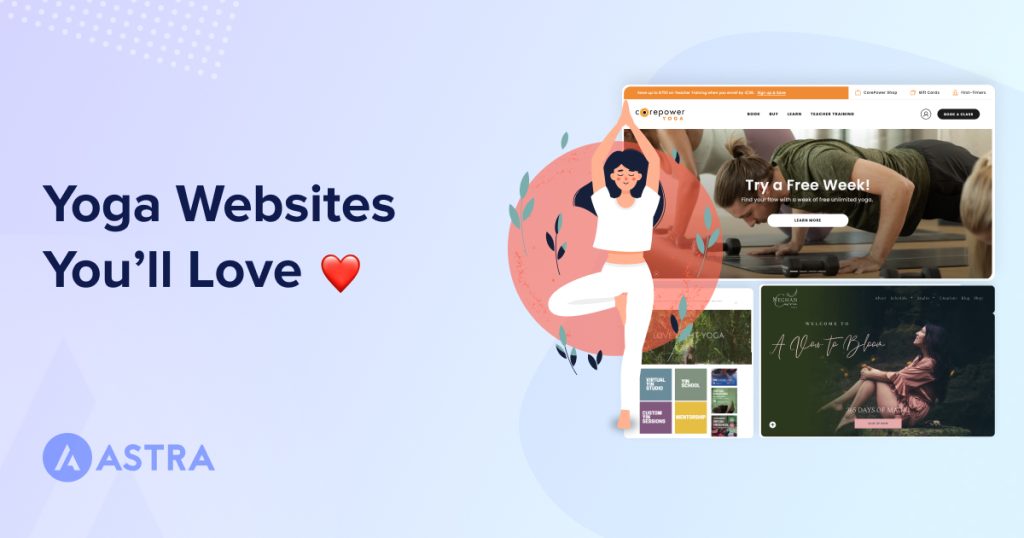 Best Yoga Websites Templates