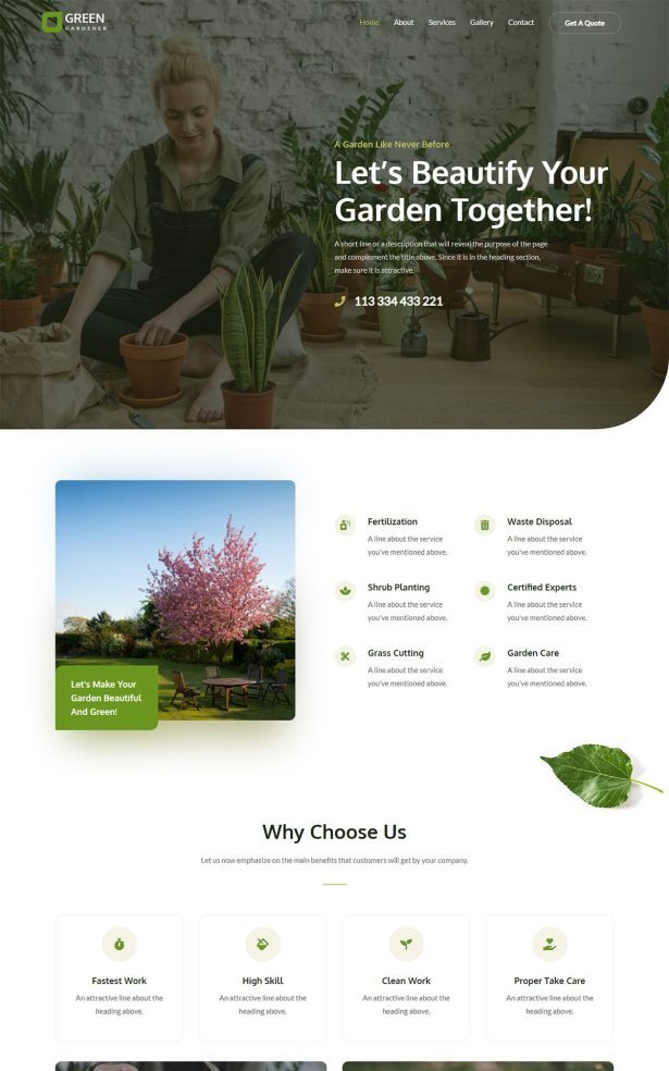 Gardening & Landscaping