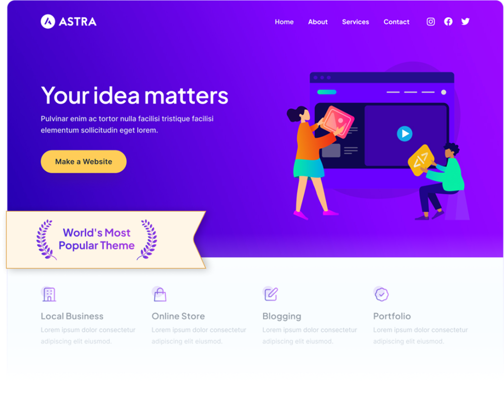 World’s Most Popular Theme