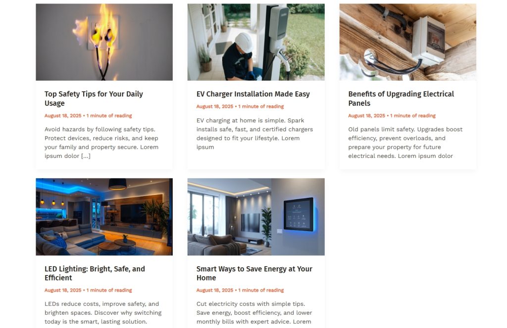 Blog integration