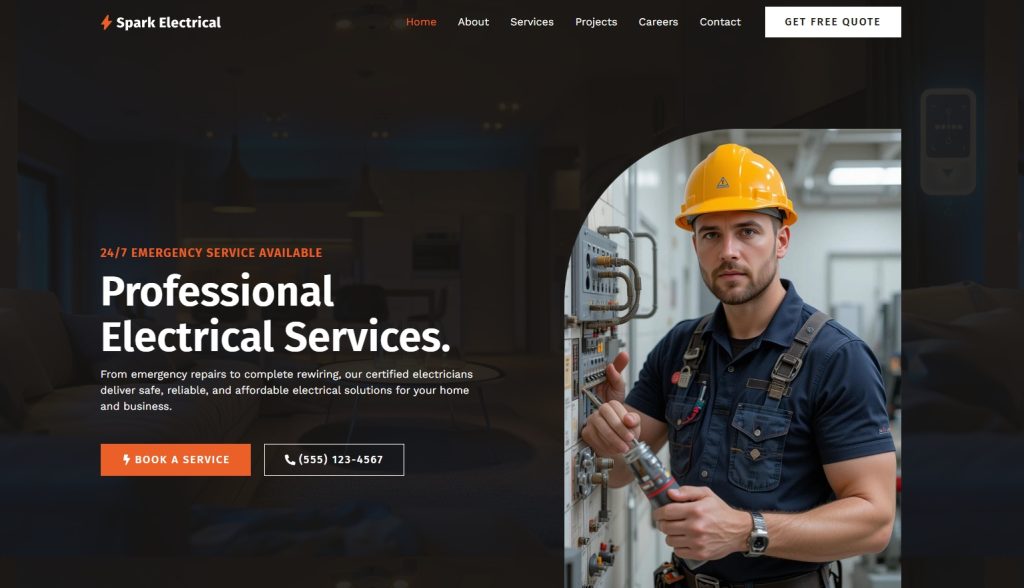Why Use the Electrician Company Template
