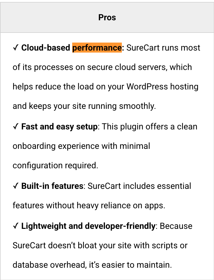 Performance and Site Speed