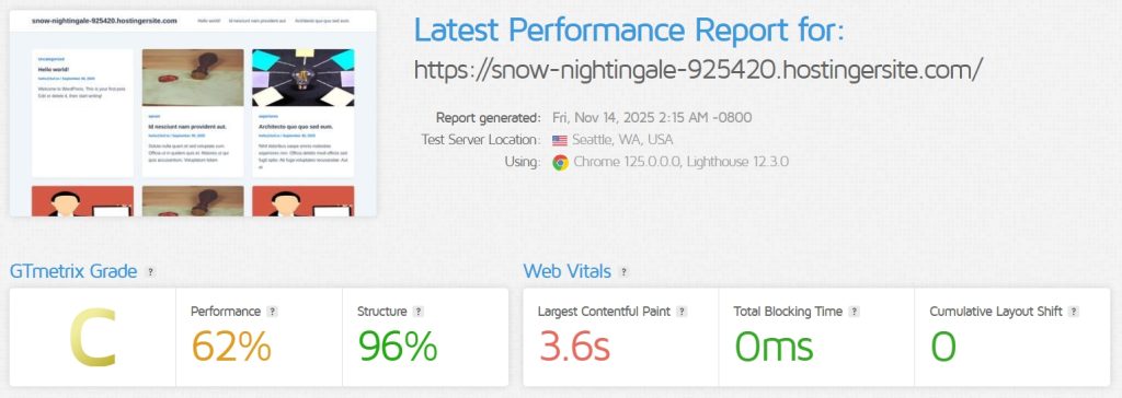 Largest Contentful Paint