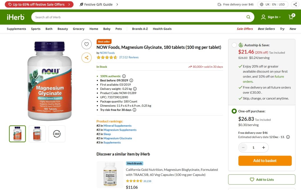 A supplement brand improves its product page layout and lifts conversion rate from 1.3% to 2%. 