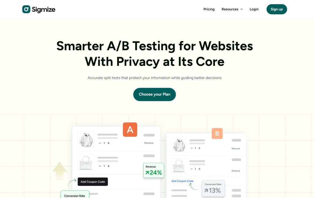 Sigmize, Your Decision Engine