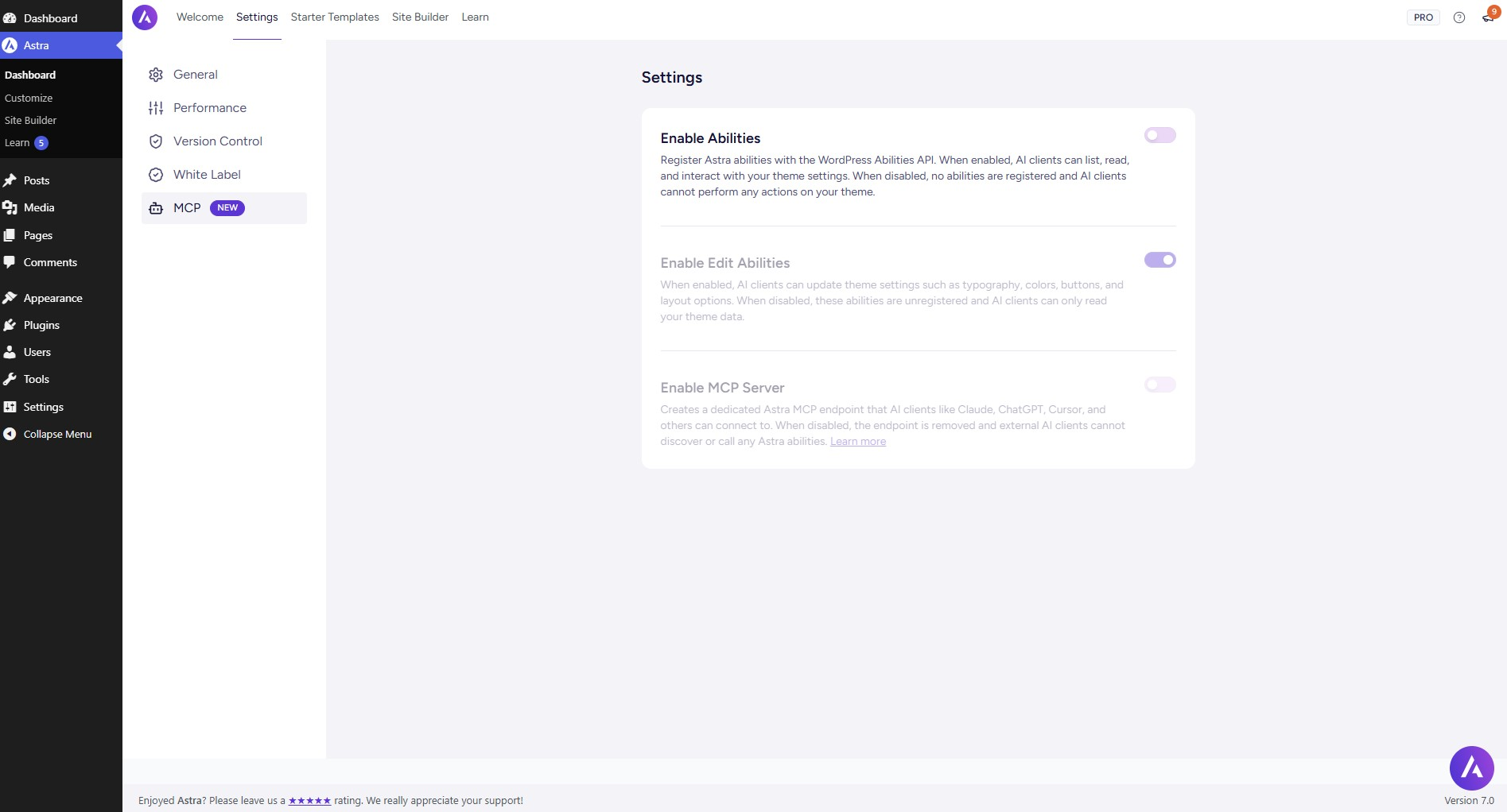 Astra Dashboard: Complete Guide to Settings, Modules & Features Word Image 326616 11