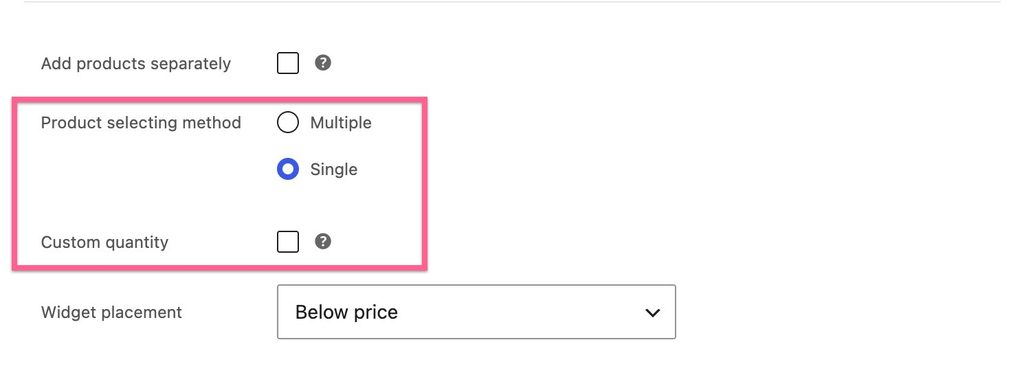 WooCommerce Frequently Bought Together: How to Add It to Your Store Set the Selection Method and Quantities